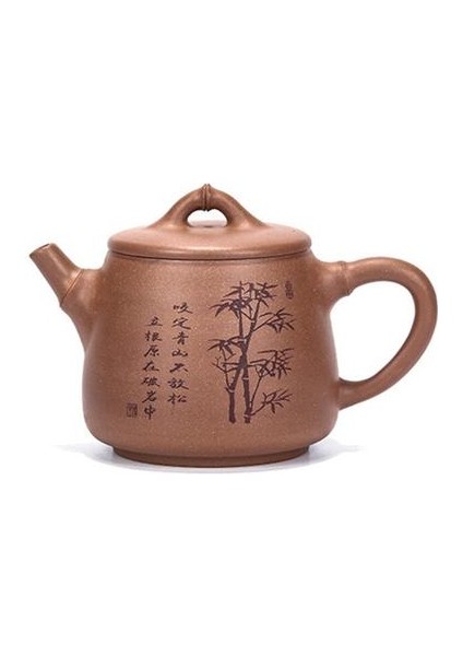 Otantik Yixing Mor Kil Çay Tencere Yüksek Taş Kepçe Çaydanlık Güzellik Su Isıtıcısı Ham Cevheri El Yapımı Butik Çay Seti Kravat Guanyin | Çaydanlıklar (Yurt Dışından)