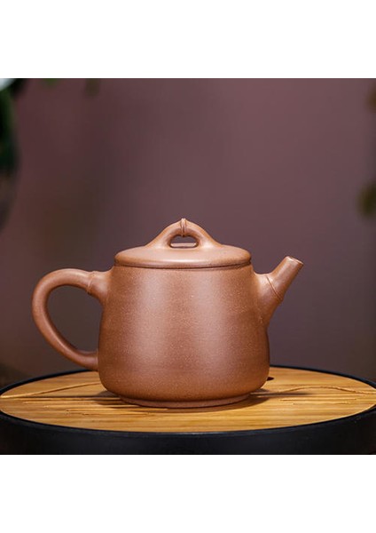 Otantik Yixing Mor Kil Çay Tencere Yüksek Taş Kepçe Çaydanlık Güzellik Su Isıtıcısı Ham Cevheri El Yapımı Butik Çay Seti Kravat Guanyin | Çaydanlıklar (Yurt Dışından) modelleri