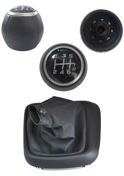 Fiat Egea Benzinli 6 Ileri Vites Topuzu ve Vites Körüğü Set M2439-1168