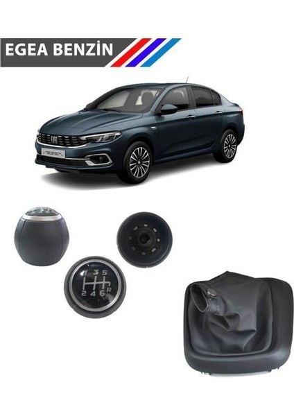 Fiat Egea Benzinli 6 Ileri Vites Topuzu ve Vites Körüğü Set M2439-1168 fiyatları