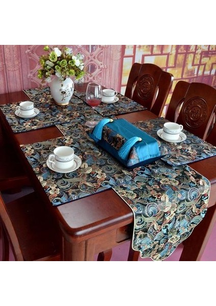 Çin Tarzı Satenler Masa Koşucu Masa Örtüsü Yatak Koşucu Çay Masa Koşucu Masa Bayrak Masa Dekorasyon | Masa Koşucular (176 Cm) (Yurt Dışından) fırsatları