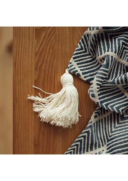 1 Adet Oturma Odası Için Masalar Için Dikdörtgen Masa Örtüsü Sehpa Örtüleri Masa Üzerine Doku Pisti Yılbaşı Masa Örtüsü | Masa Örtüleri (Mavi) (Yurt Dışından)