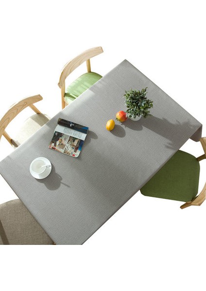 Elastik Katı Renk Masa Örtüsü Dikdörtgen Noel Baba Masa Örtüsü Su Geçirmez Oilcloth Yemek Masası Kapak Bez Ev Dekor | Masa Örtüleri (Yurt Dışından)