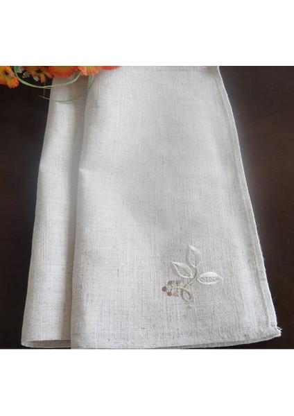 Işlemeli Keten Napkins, Placemats, Masa Paspasları, Peçeteler Batı, Çay Peçete | Masa Mat | Masa Paspasları Placematlinen Masa Mat (40 * 40 Cm) (Yurt Dışından)