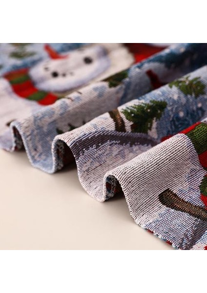 Noel Masa Koşucu Moda Yüksek Baskılı Masa Örtüsü Placemat Noel Süslemeleri Için | Masa Koşucuları (Yurt Dışından)