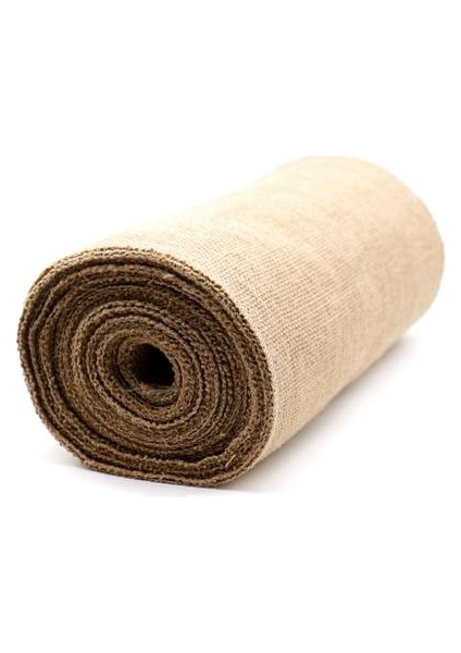 1 Adet 30 cm * 10 M Rustik Ülke Düğün Parti Süslemeleri Masa Koşucu Çuval Için Doğal Jüt Keten Masa Dekor Ev Masa Örtüsü | Masa Koşucuları (Haki) (Yurt Dışından)