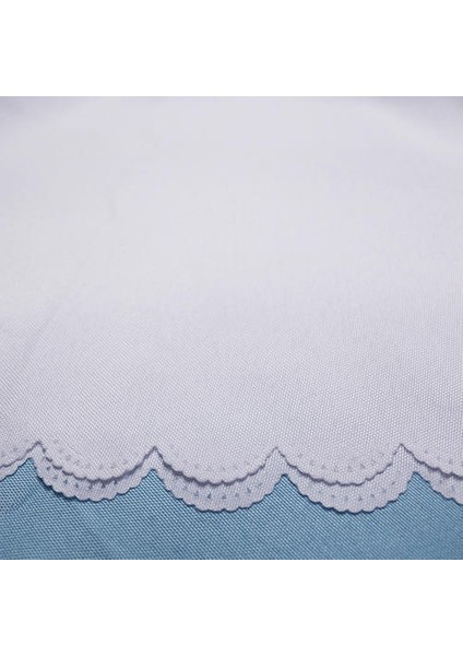 1 Adet Yuvarlak Masa Örtüsü Beyaz Düğün Etkinlikleri Için Ziyafet Otel Polyester Düz Masa Örtüsü Yemek Dekorasyon | Masa Örtüleri (280 * 280CM) (Yurt Dışından)