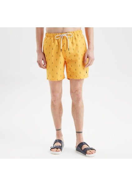 Erkek Sarı Desenli Deniz Şortu T35102T.7BZ modelleri