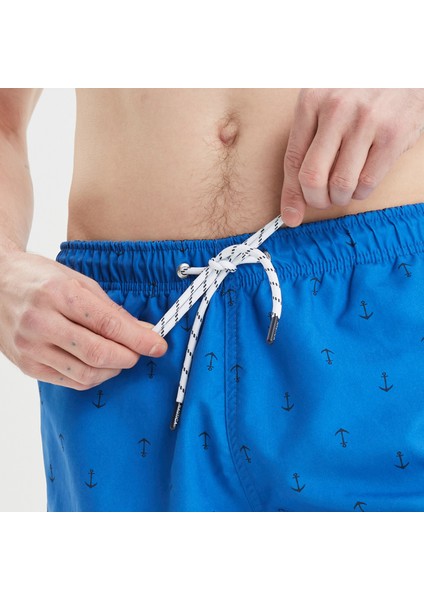 Nautıca Erkek Mavi Desenli Şort Mayo T35102T.4SJ indirimleri