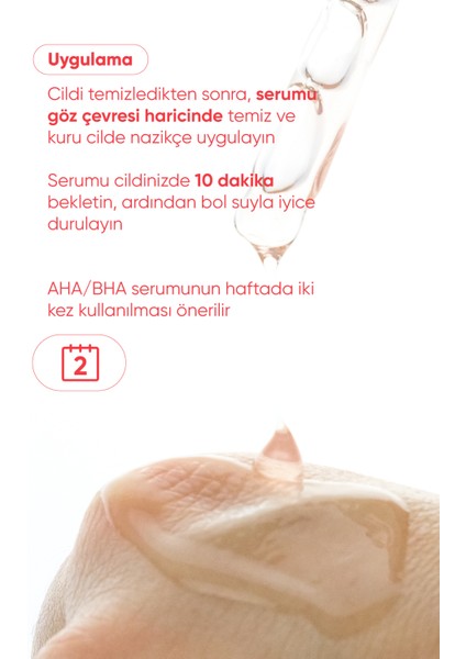 The Skin Co. %10 Aha %2 Bha Cilt Tonu Eşitleyici & Peeling Serum 20 ml