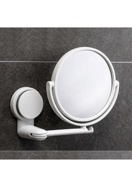 Makyaj Aynası Banyo Katlanır Ayna Otel Duvara Monte Tek Taraflı | Banyo Aynaları (Yurt Dışından)