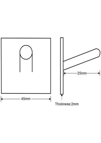 4 Adet Paslanmaz Çelik Robe Kanca Siyah Havlu Kanca Kendinden Yapışkanlı Duvar Askı Mutfak Banyo Aksesuarları Askısı | Robe Hooks (Yurt Dışından)