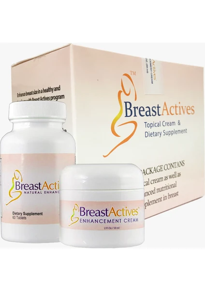 Breast Actives Göğüs Bakım Seti Sıkılaştırıcı Toparlayıcı Set