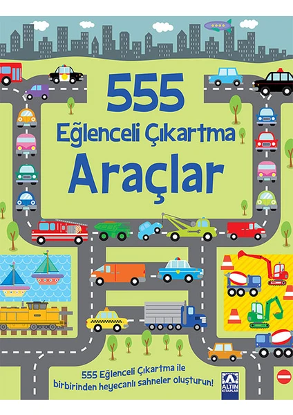 555 Eğlenceli Çıkartma - Araçlar