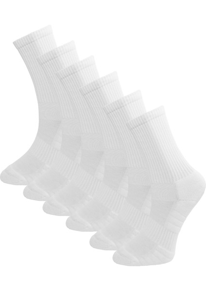 Erkek-Kadın Uniseks Spor Çorap, Anti-Bacterial, Tenis, Esnek, Dikişsiz Çorap (6 Çift)