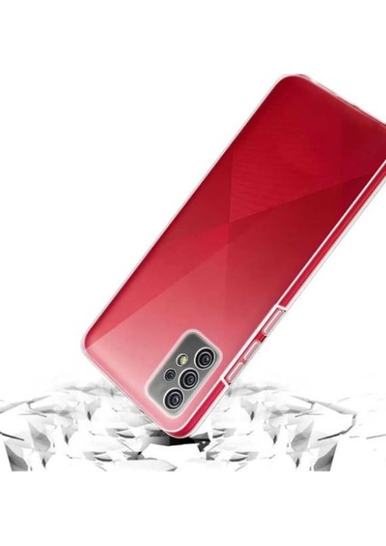 Kılıfshop Samsung Galaxy A53 Kılıf Ön Arka 360 Koruma Şeffaf Silikon