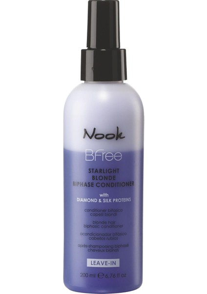 Sarı Saçlar Için 2 Fazlı Saç Kremi 200 Ml (Ve