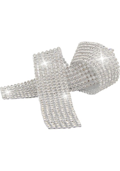 Taşlı Süsleme Bantları Beyaz En:25mm Boy:45cm fiyatları
