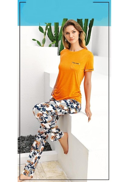 4047 Kadın Modal Pijama Takımı