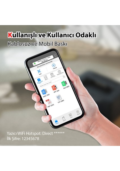 M6550NW  Yazıcı + Tarayıcı + Fotokopi + Network + Wi-Fi Mono Çok Fonksiyonlu Lazer Yazıcı