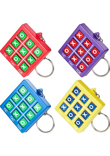 Çocuklar Için Tic Tac Toe Anahtarlık - Renkli (Yurt Dışından) fiyatları