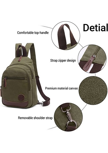 USB Şarj Portu Sırt Çantası - Yeşil (Yurt Dışından) modelleri