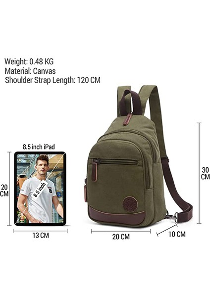 USB Şarj Portu Sırt Çantası - Yeşil (Yurt Dışından) indirimleri