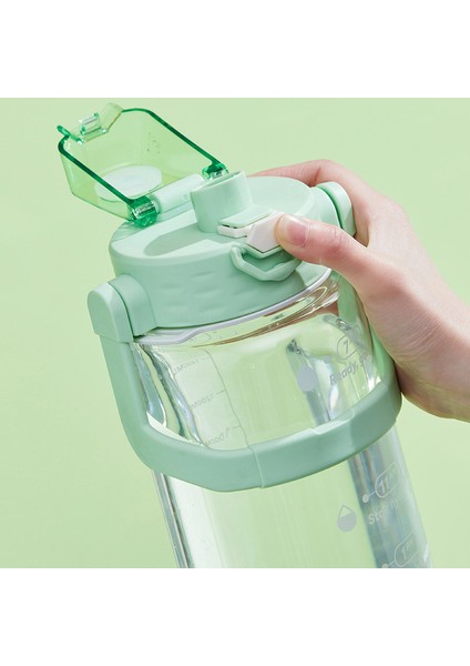 1800ML Sevimli Çocuk Matarası - Yeşil (Yurt Dışından) modelleri
