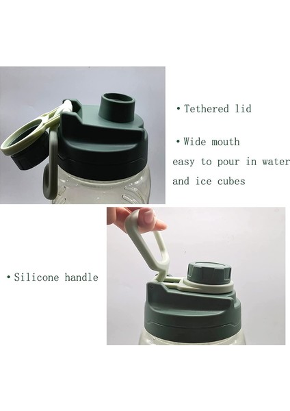 1500ML Sevimli Çocuk Matarası - Yeşil (Yurt Dışından) fırsatları