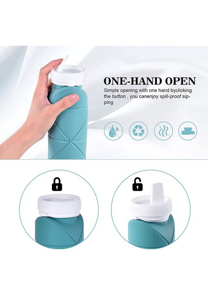 600ML Sevimli Çocuk Matarası - Yeşil (Yurt Dışından) modelleri