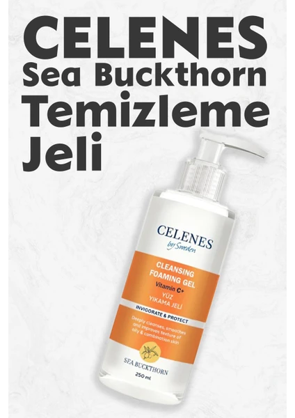 Celenes By Sweden Sea Buckthorn Temizleme Jeli Yağlı Karma 250 ml