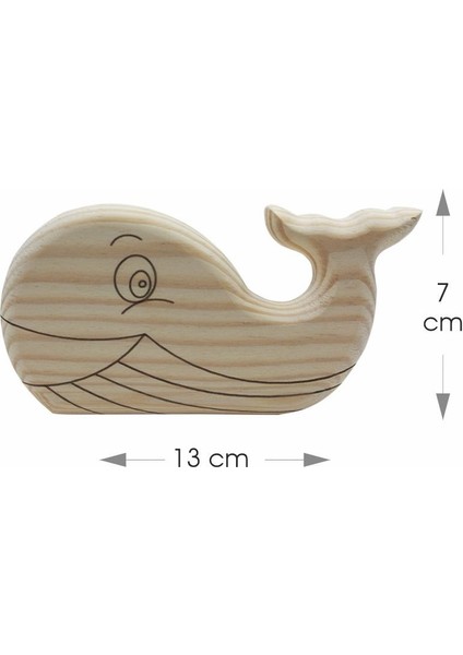 Ahşap Bebek Dişliği - Balık Figürlü