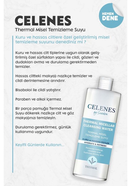 Thermal Misel Temizleme Suyu 250 ml