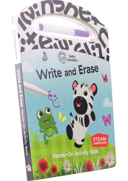 Baby Einstein: Write And Erase Hands-On Activity Book indirimleri