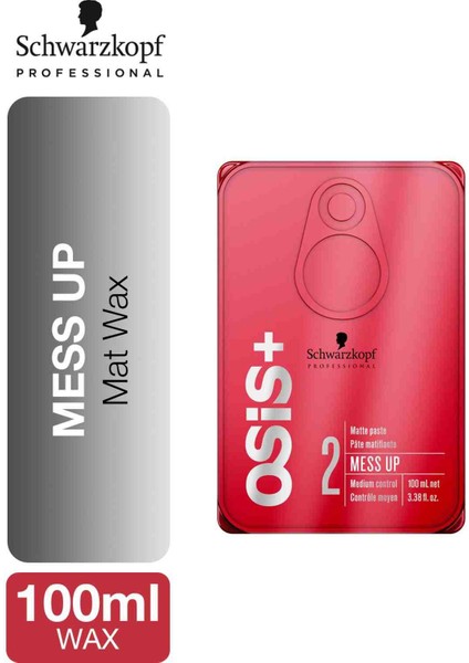 Osis+ Mess Up Mat Şekillendirici Krem Wax 100 ml