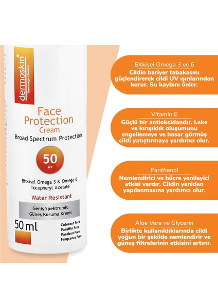 Güneş Koruyucu Spf50 50ml