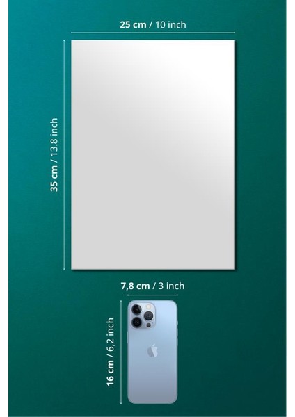 25X35 cm Pres Kompozit Plaka 8'li Paket modelleri