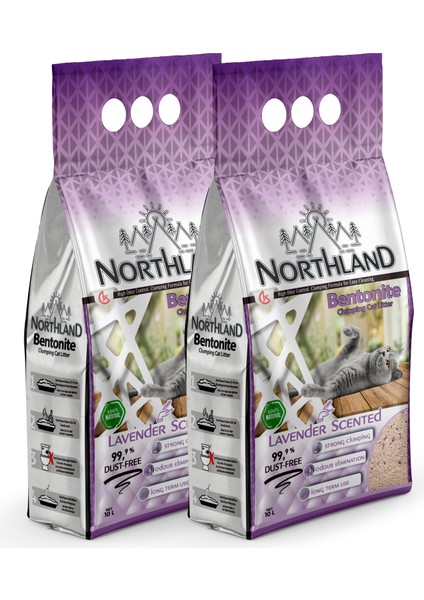 Lavanta Kokulu Kedi Kumu 20 Litre