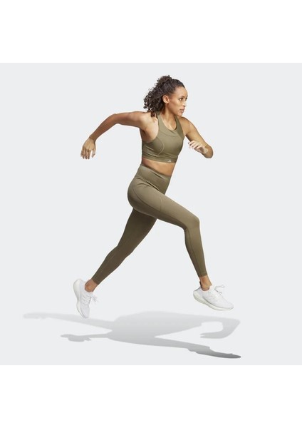 HR9656 Running Medium Pedli Spor Bra Haki fiyatları