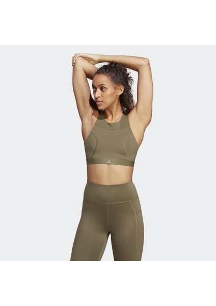 HR9656 Running Medium Pedli Spor Bra Haki fırsatları