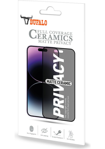 Samsung Galaxy A52 / A52S Hayalet Privacy Gizli Seramik Mat Ekran Koruyucu fiyatları