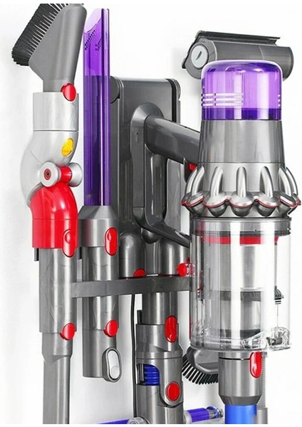 Depolama Braketi Dyson V7 V8 V10 V11 V12 V15 Elektrikli Süpürge Fırça Kafası Standı Emme Memesi Baz Istasyonu Araçları-A (Yurt Dışından)