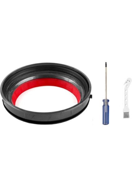 Dyson V12 Slim / V10 Hayvan Elektrikli Süpürge Için Üst Sabit Sızdırmazlık Halkası Toz Kutusu Kovasının Üst Sabit Sızdırmazlık Halkası (Yurt Dışından)