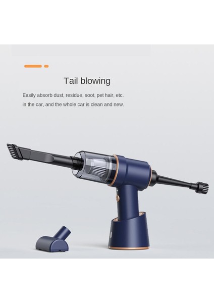 80000PA 2'si 1 Arada Araba ve Ev Elektrikli Süpürge Kablosuz Şarj Sıkıştırılmış Silgi El Yüksek Üfleyici Silgi (Yurt Dışından) fırsatları