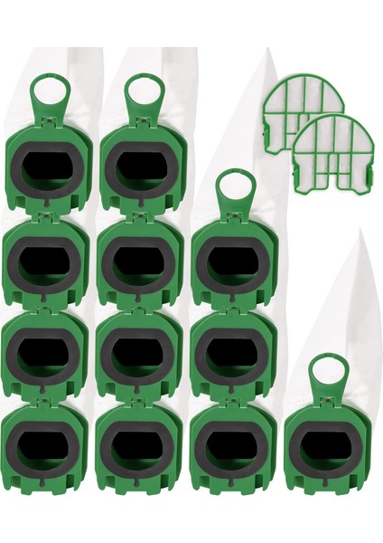 Vorwerk Kobold VB100 FP100 Için Uyumlu Yedek Parça Toz Torbası Elektrikli Süpürge Aksesuarları Vakum Torbaları (Yurt Dışından)