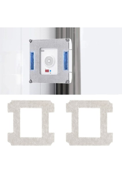 Adet Mikrofiber Paspas Bezleri Ecovacs Winbot W1 Pro Pencere Elektrikli Süpürge Yedek Parça Paspas Bezleri Bez Aksesuarları (Yurt Dışından) modelleri