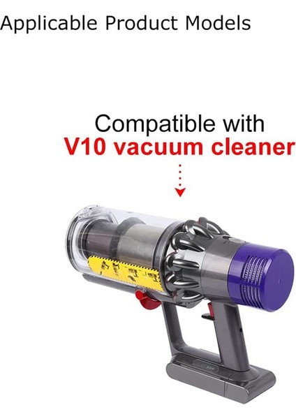 Dyson V10 Elektrikli Süpürge Için Yedek Parça, Toz Kovası/kir Haznesi Kutusu Parçası Sızdırmazlık Halkası Yedek Parçalar (Yurt Dışından)