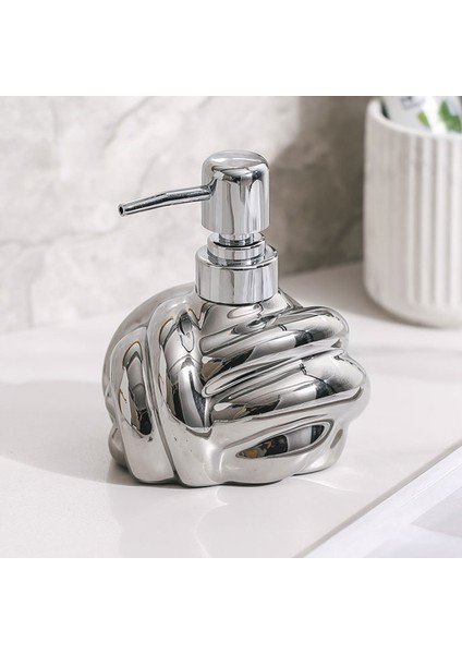 Kuzey Avrupa Seramik Şampuan Şişesi Işık Lüks Düğüm Şekiş Duş Jel Dispenser Sabun Şişesi Mutfak Banyo Aksesuarları (Yurt Dışından)