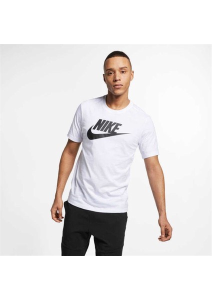 Nsw Tee Icon Futura Erkek Günlük Stil T-Shirt AR5004-101 fiyatları