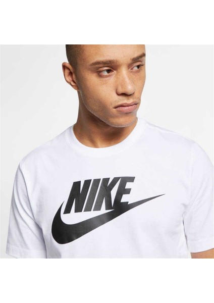 Nsw Tee Icon Futura Erkek Günlük Stil T-Shirt AR5004-101 modelleri
